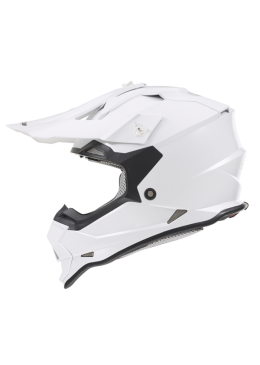 CASQUE CROSS ENFANT BLANC