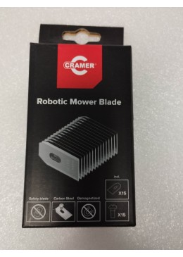 Lame robot tondeuse CRAMER AICONIC lot de 15 lames