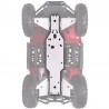 BLINDAGE PROTECTION CENTRAL ALUMINUM POUR QUAD ARCTIC CAT TEXTRON ALTERRA ET XR