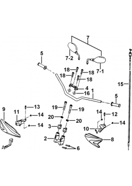 PONTET INFERIEUR QUIDON QUAD TGB TARGET