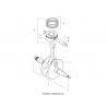 SegmentS DE PISTON  MOTEUR QUAD ARCTICAT 550