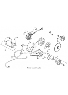 ONE WAY CLUTCH STARTER ASSY