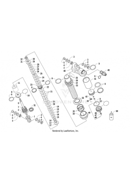 Kit de joint pour refection amortisseur FOx sur...