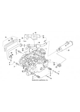 PIPE EXHAUST-BLACK(FRONT)