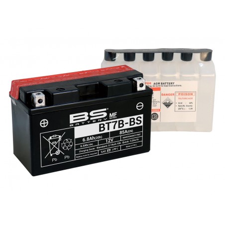 BATTERIE BS BATTERY BT7B-BS SANS ENTRETI